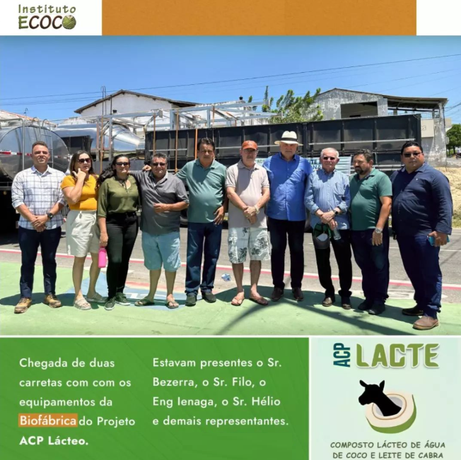 Chegada de equipamentos